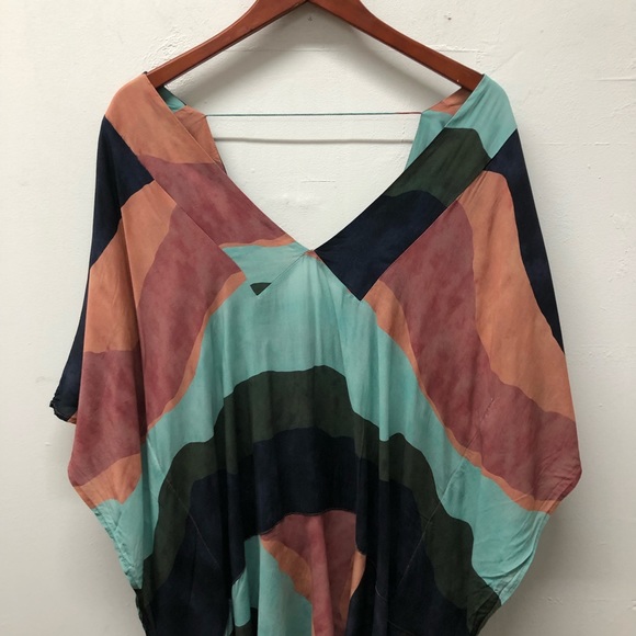 VIIX Paula Hermanny Multicolored Coverup Size L - Picture 2 of 8